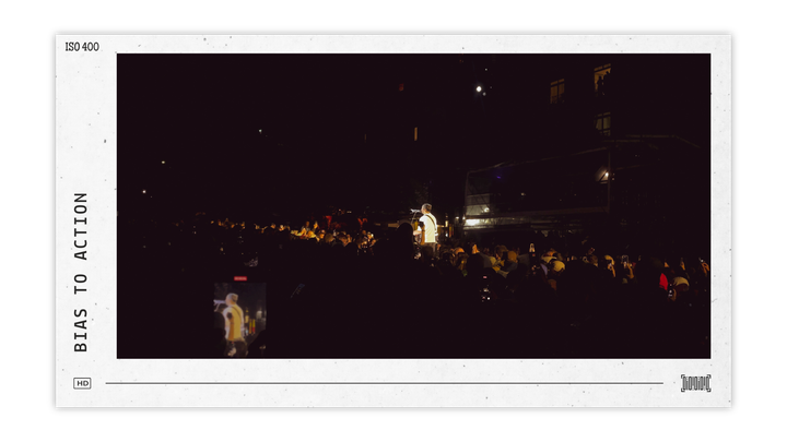 have a bias to action.